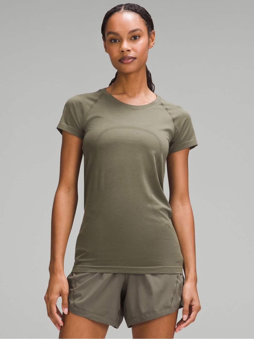 lululemon athletica Short Sleeve Tee - Olive Green